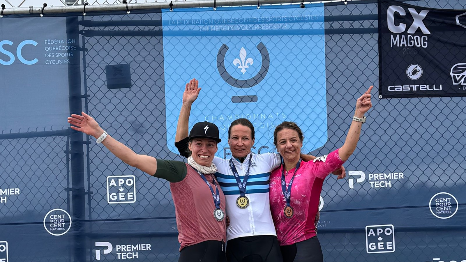 L'or pour Kathleen Villeneuve aux Championnats québécois cyclo-cross 