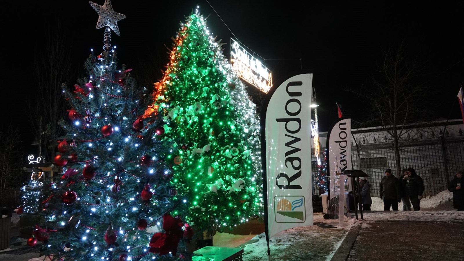 Une troisième année pour l’illumination des Sapins du monde à Rawdon