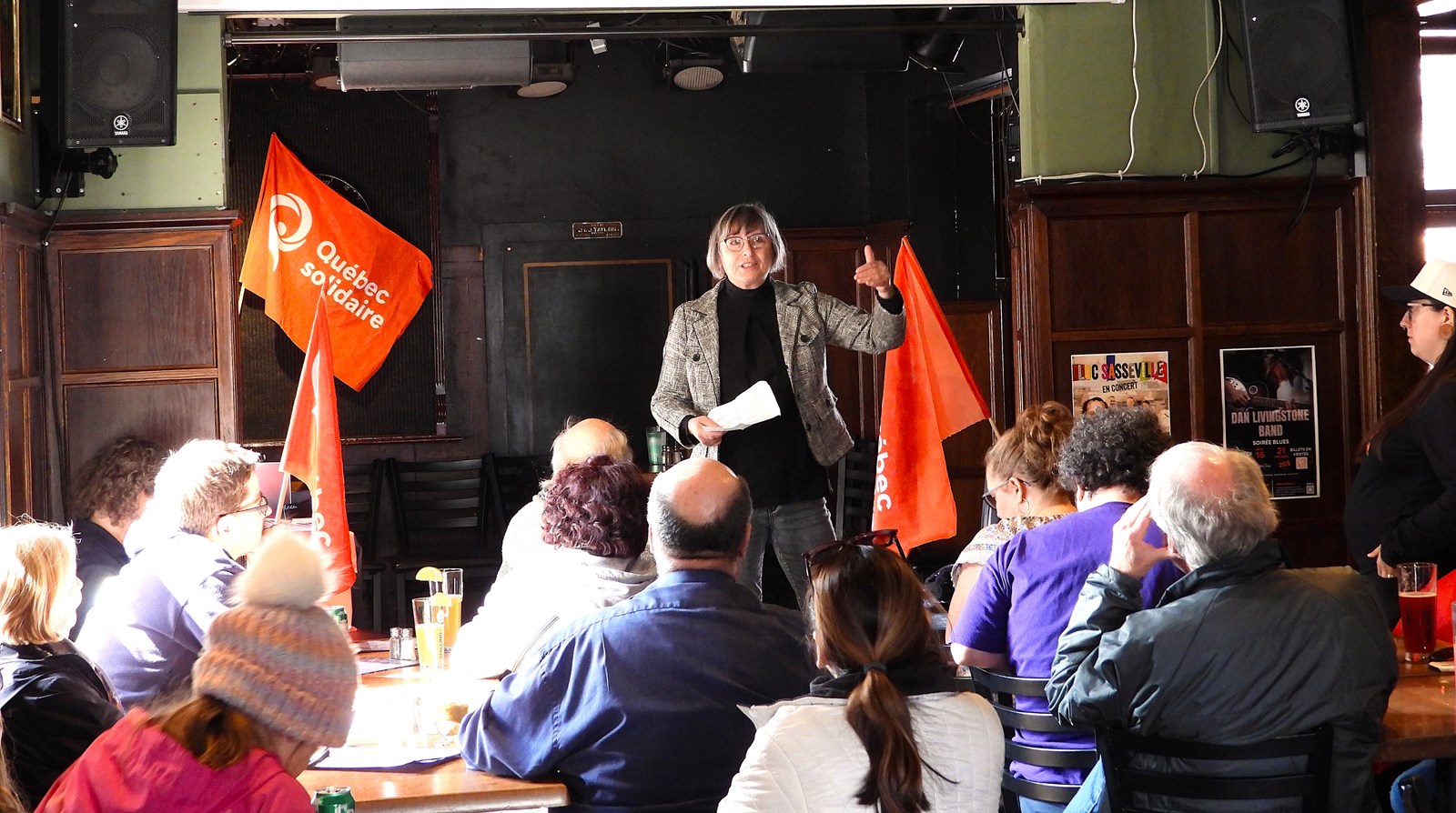 Flavie Trudel élue candidate de Québec solidaire dans Joliette