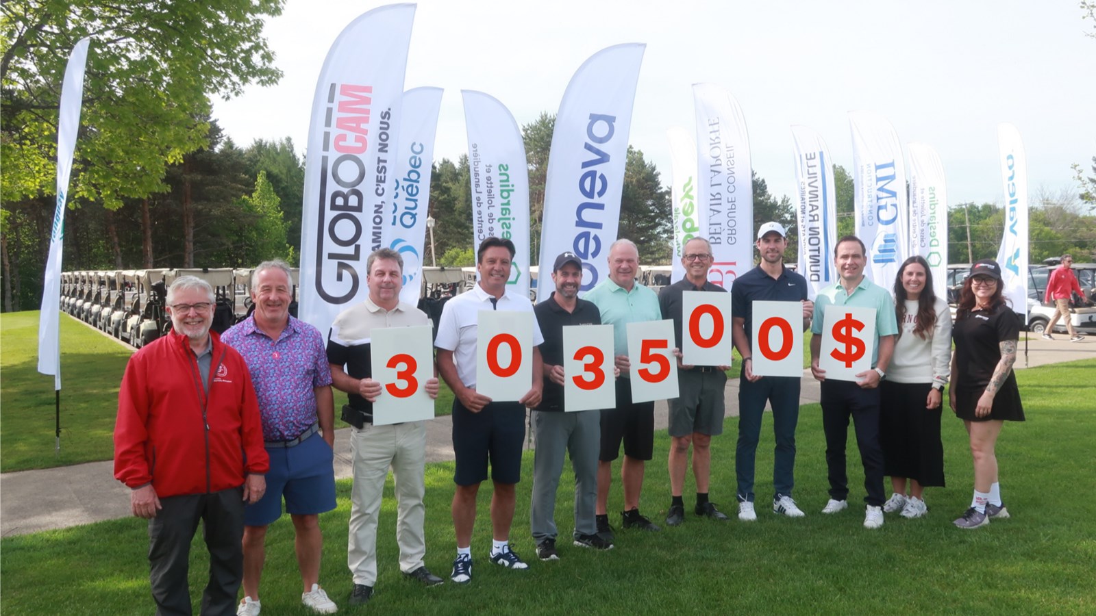 303 500 $ recueillis pour des organismes de la région!