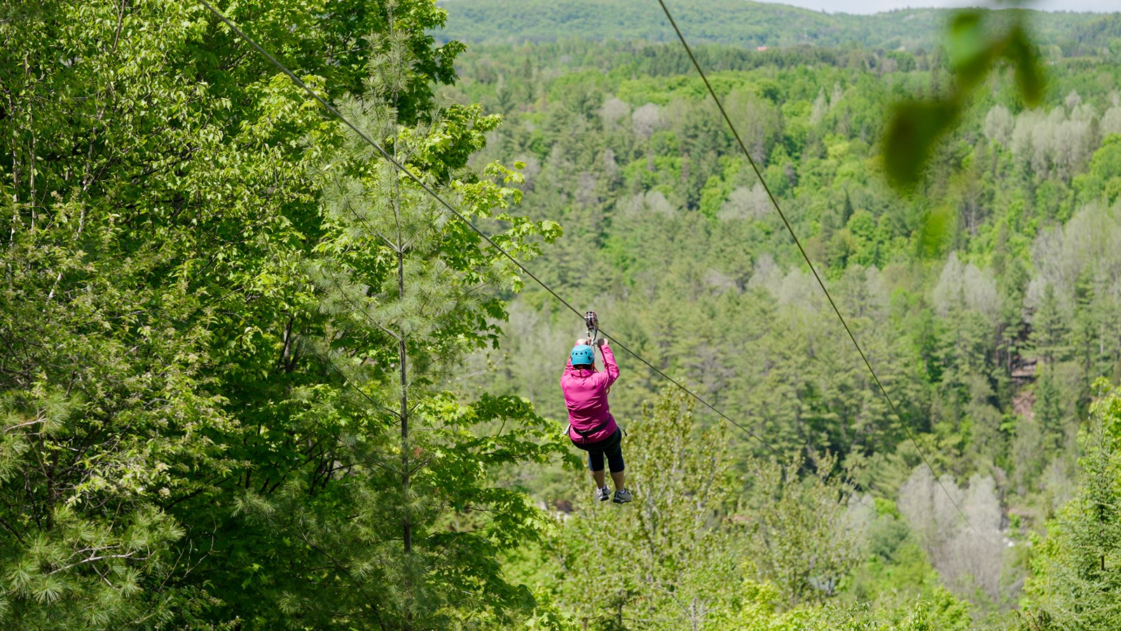 Une nouvelle tyrolienne géante de 700 mètres dans Lanaudière