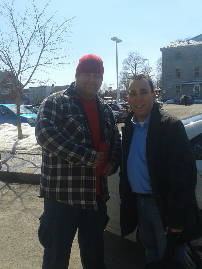François Thériault et Mathieu Ferland