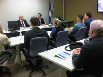 Le Comité vigilance Lotbinière-Bécancour devant le CPTAQ
