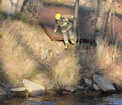 Un corps repêché des eaux de la rivière Saint-Maurice