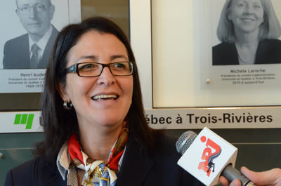 UQTR : la nouvelle rectrice entre en poste