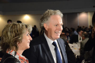 Charest vante le plan Nord en Mauricie