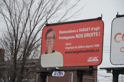 Première offensive contre Target à Trois-Rivières