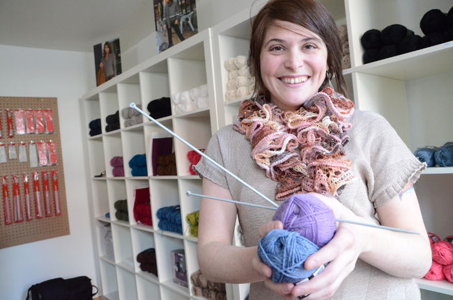 Le beau brin veut faire vivre l’expérience du tricot
