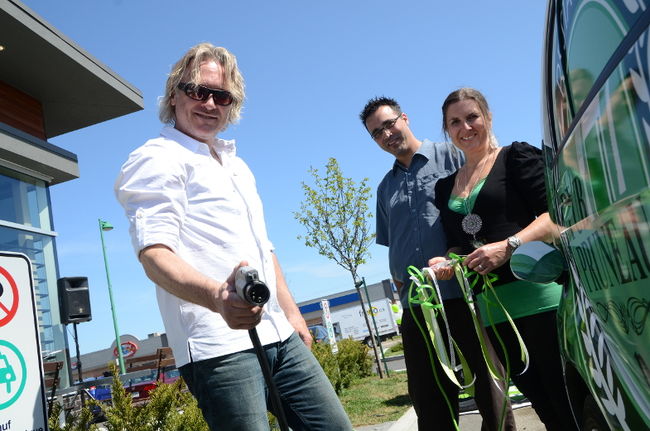 Une première borne de recharge à Trois-Rivières