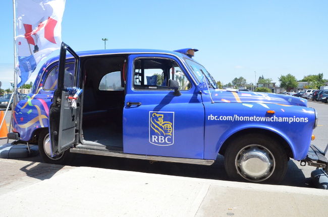 Un taxi londonien à Trois-Rivières