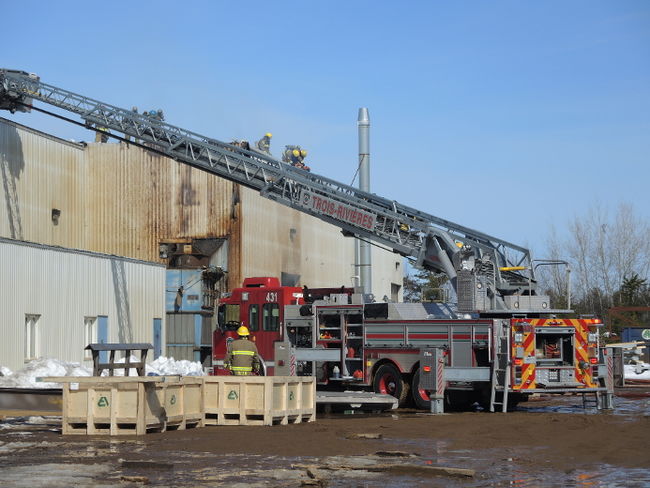 Incendie chez Sablex