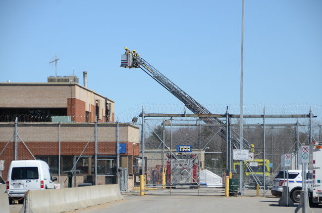 Incendie à la prison