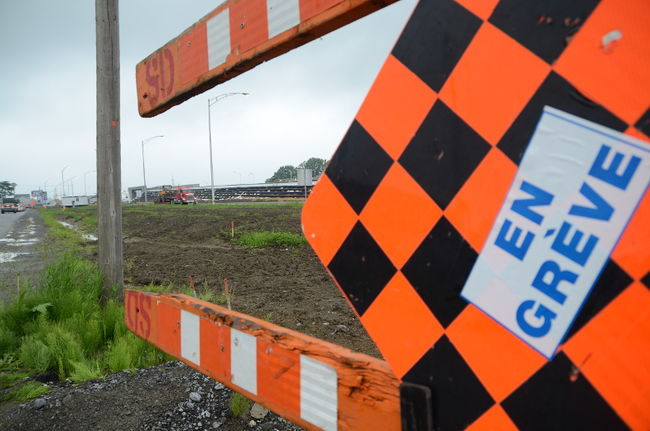 Les chantiers bloqués