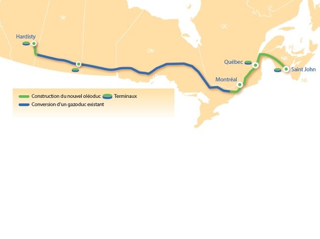 Un nouvel oléoduc au nord de Trois-Rivières?