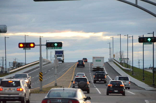 Réouverture du pont d’étagement Jean XXIII
