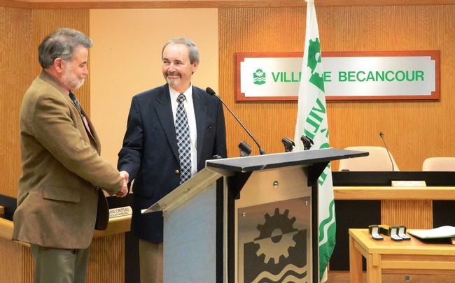 Jean-Guy Dubois a fait de l’humilité la valeur principale de son mandat à la mairie de Bécancour, lors d’un discours tenu au moment de son assermentation.