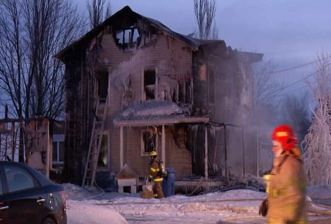 Incendie possiblement criminel à Gentilly
