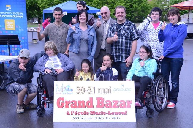 Premier Grand bazar pour les jeunes de l’école Marie-Leneuf