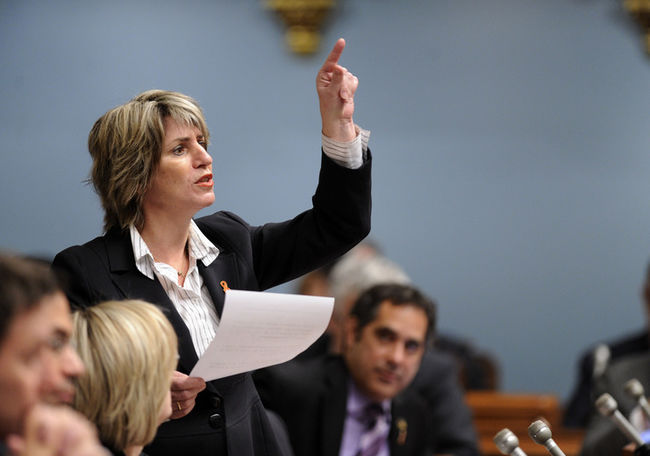 Danielle St-Amand, ex-députée de Trois-Rivières.