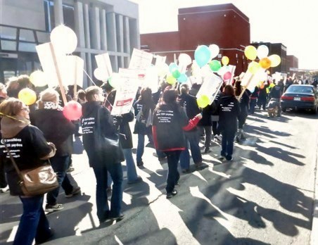 Grève des services de garde en milieu familial au Québec 