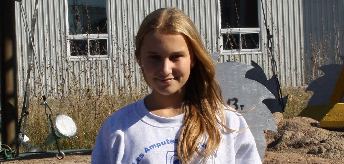 Une jeune amputée venant de Trois-Rivières transmet un important message de prudence