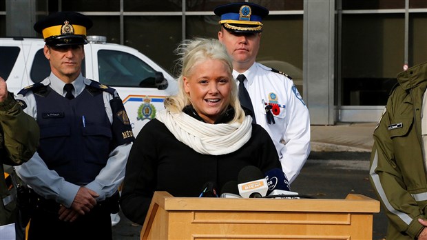 Mélissa Mc Mahon, mère de la petite Victoria qui a été retrouvée trois longues heures plus tard.