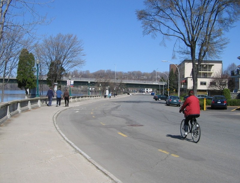 Promenade Saint-Maurice de Shawinigan.