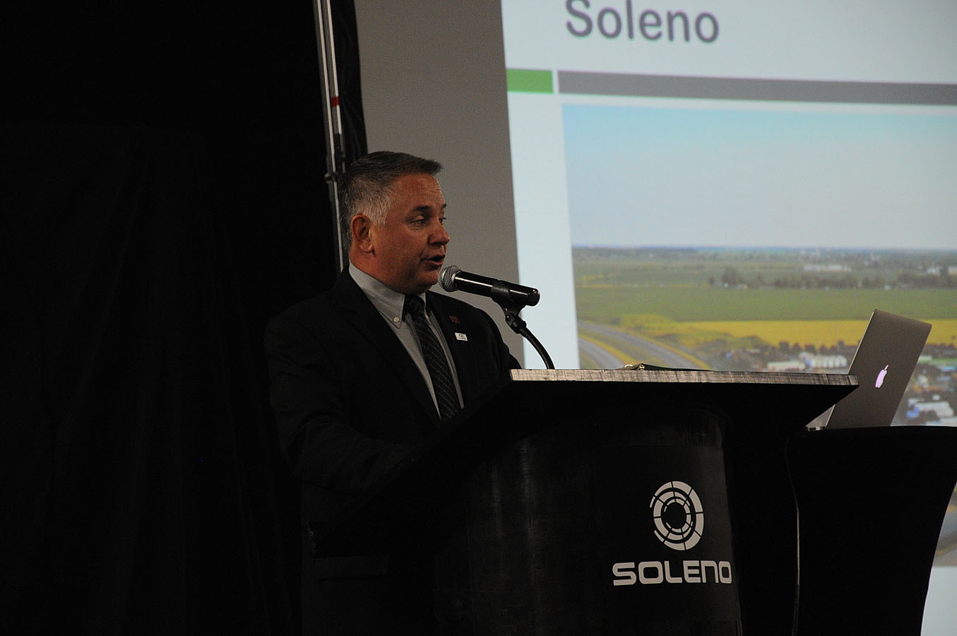 Alain Poirier, président de Soleno.