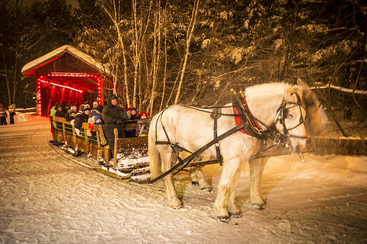 Village illuminé: un lieu unique pour vivre la magie du temps des fêtes