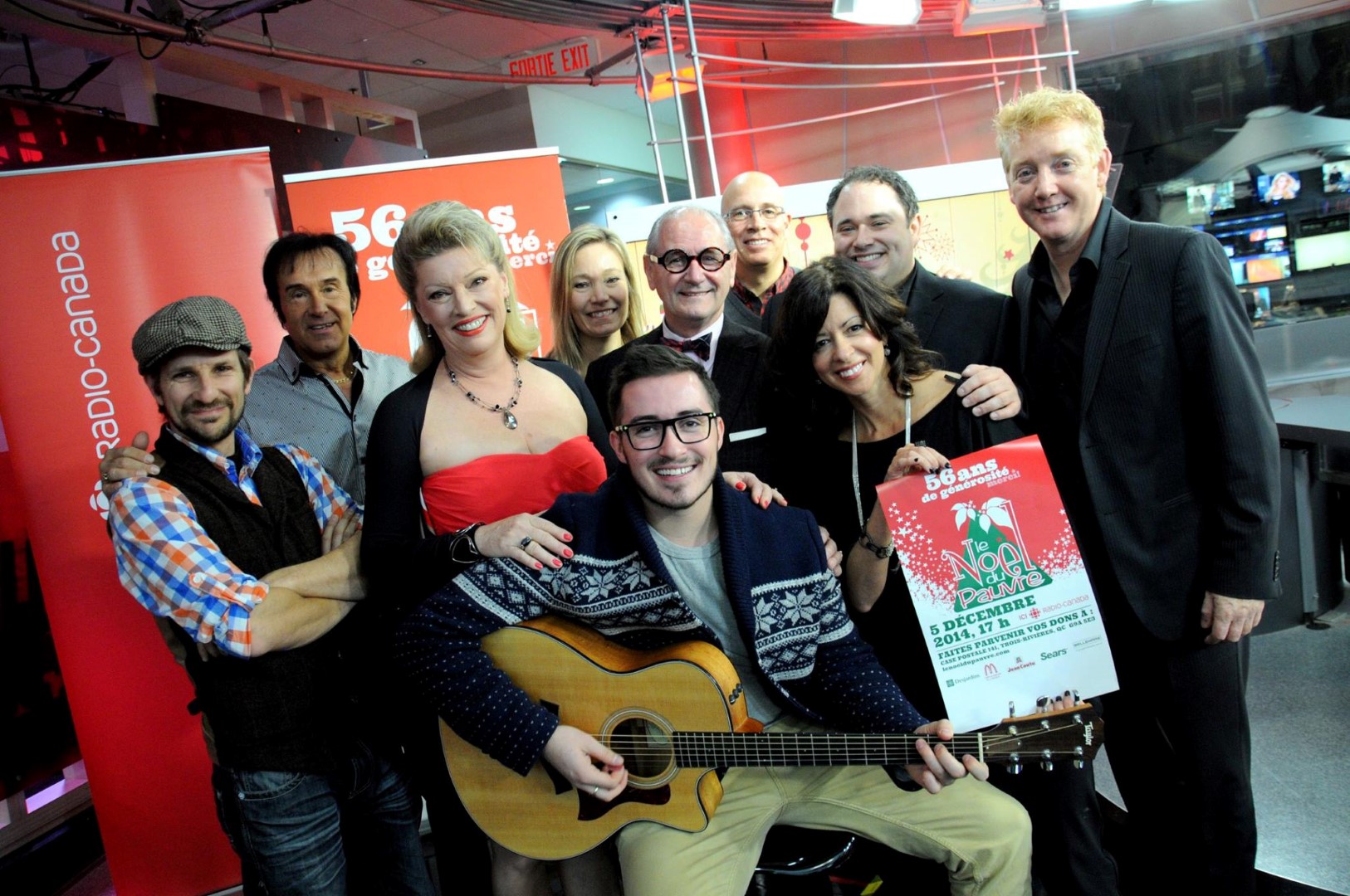 Une joyeuse équipe vous attend pour le 56e téléthon du Noël du pauvre le vendredi 5 décembre!