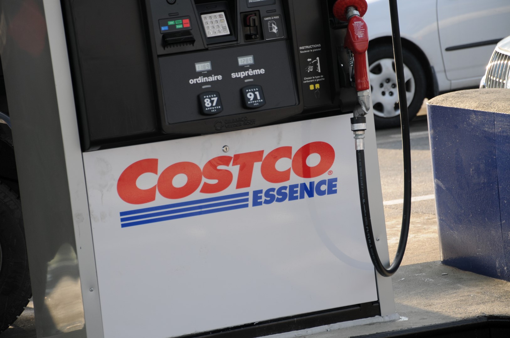 L'essence est arrivée chez Costco