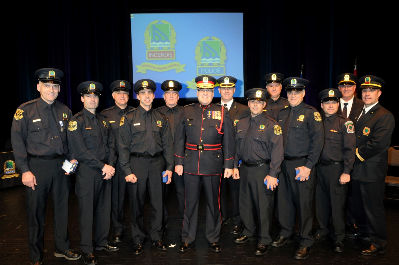 Des policiers et pompiers de Trois-Rivières se distinguent