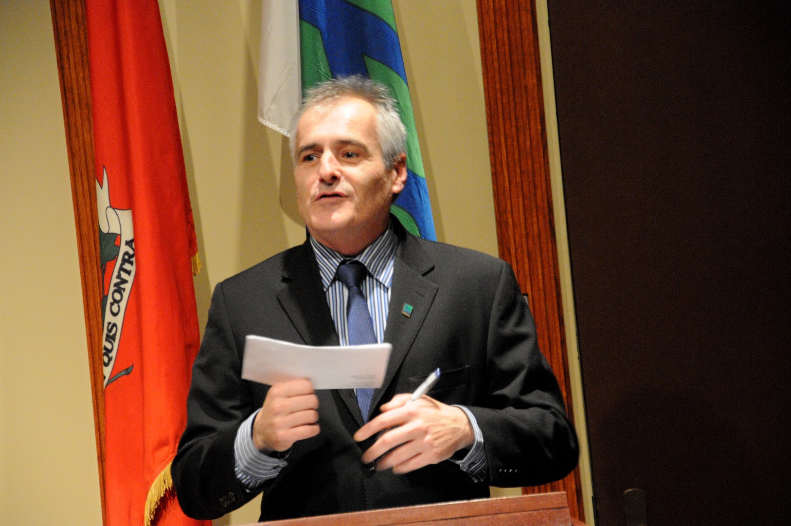 Yvan Toutant, responsable des communications à la Ville de Trois-Rivières.
