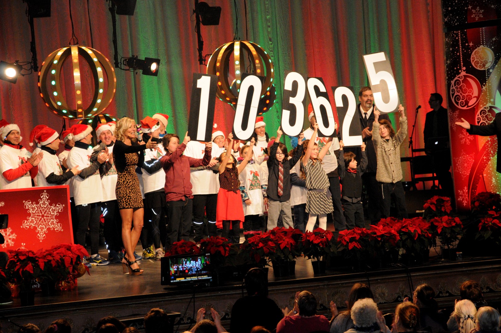 Une somme de 506 730 $ recueillie au 56e Téléthon Le noël du pauvre 2014
