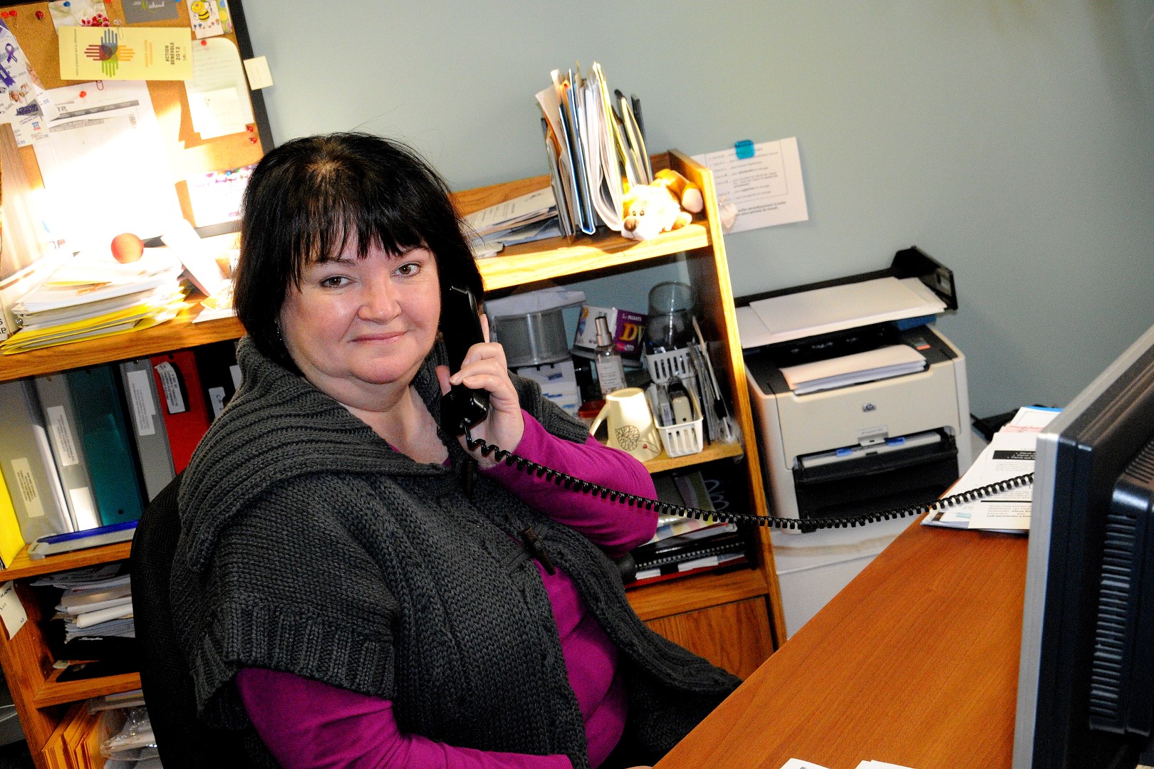 Chantal Brisson, responsable de Tél-Écoute Trois-Rivières.