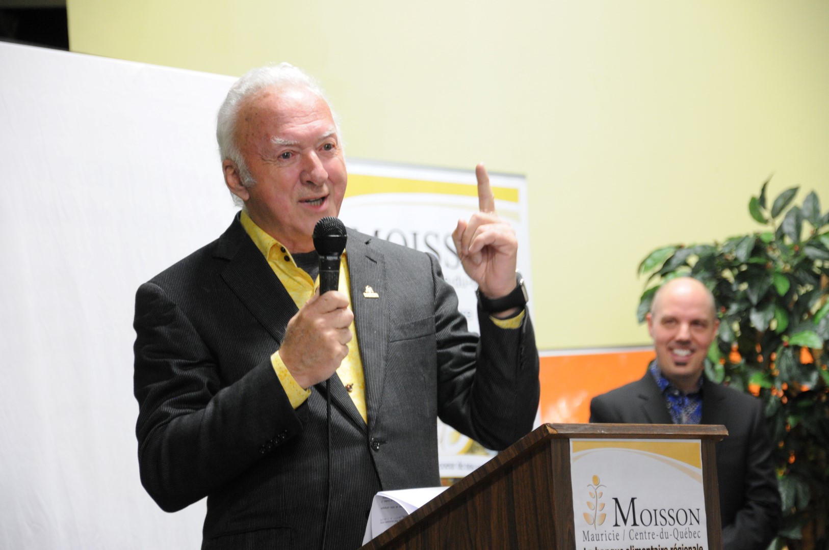 Gaétan Frigon, président d'honneur de la campagne de financement de Moisson Mauricie / Centre-du-Québec.