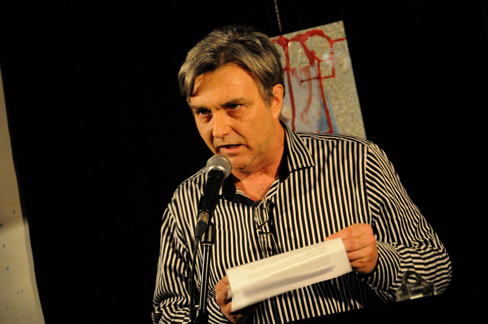 Guy Rousseau de la Société Saint-Jean-Baptiste.