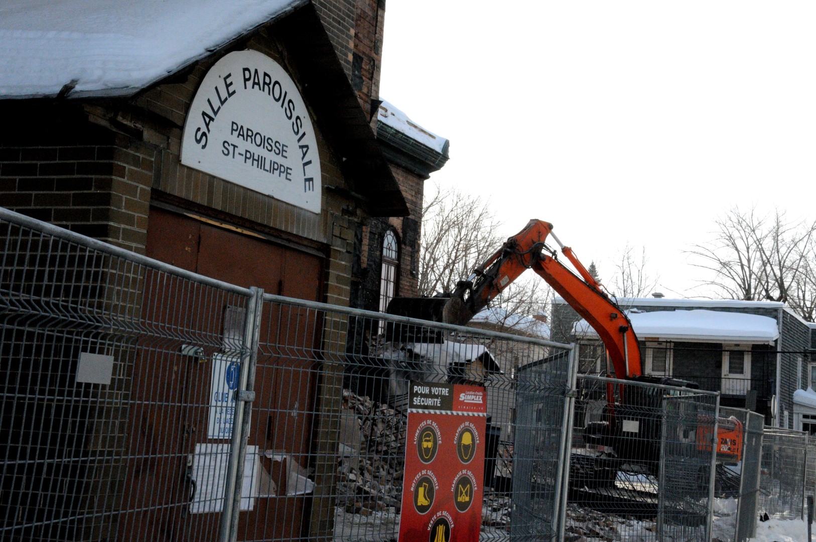 Début de la dernière phase des travaux à l'église St-Philippe