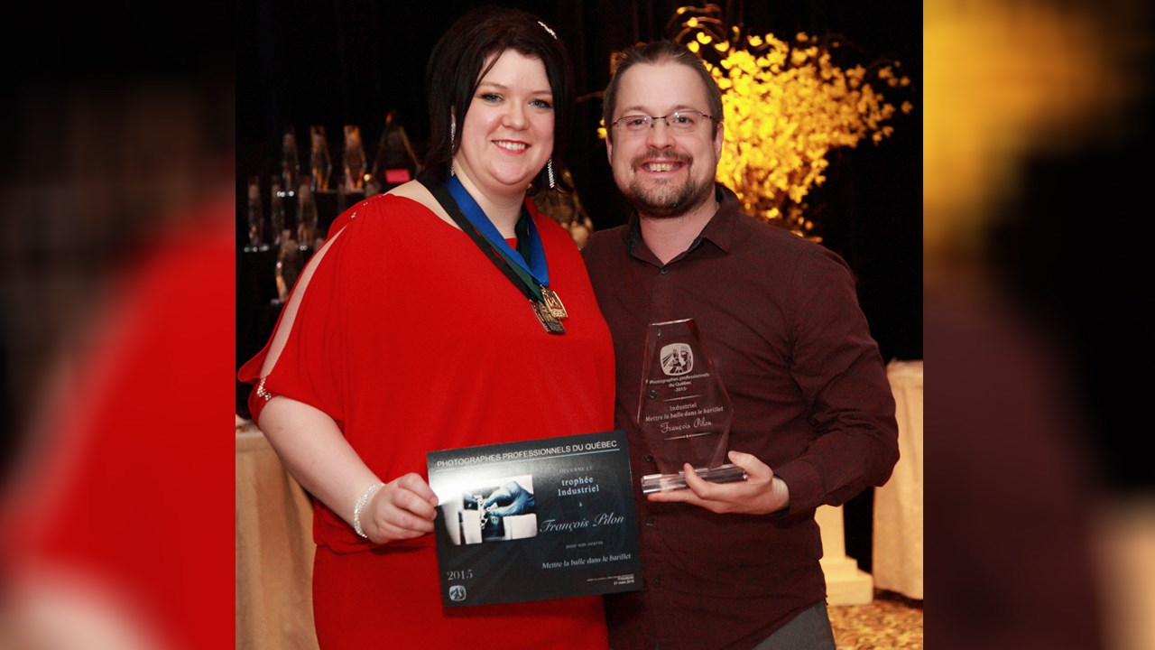 Un photographe de la région, François Pilon, a remporté le trophée «Industriel» volet commercial à la compétition photo nationale des Photographes professionnels du Québec.