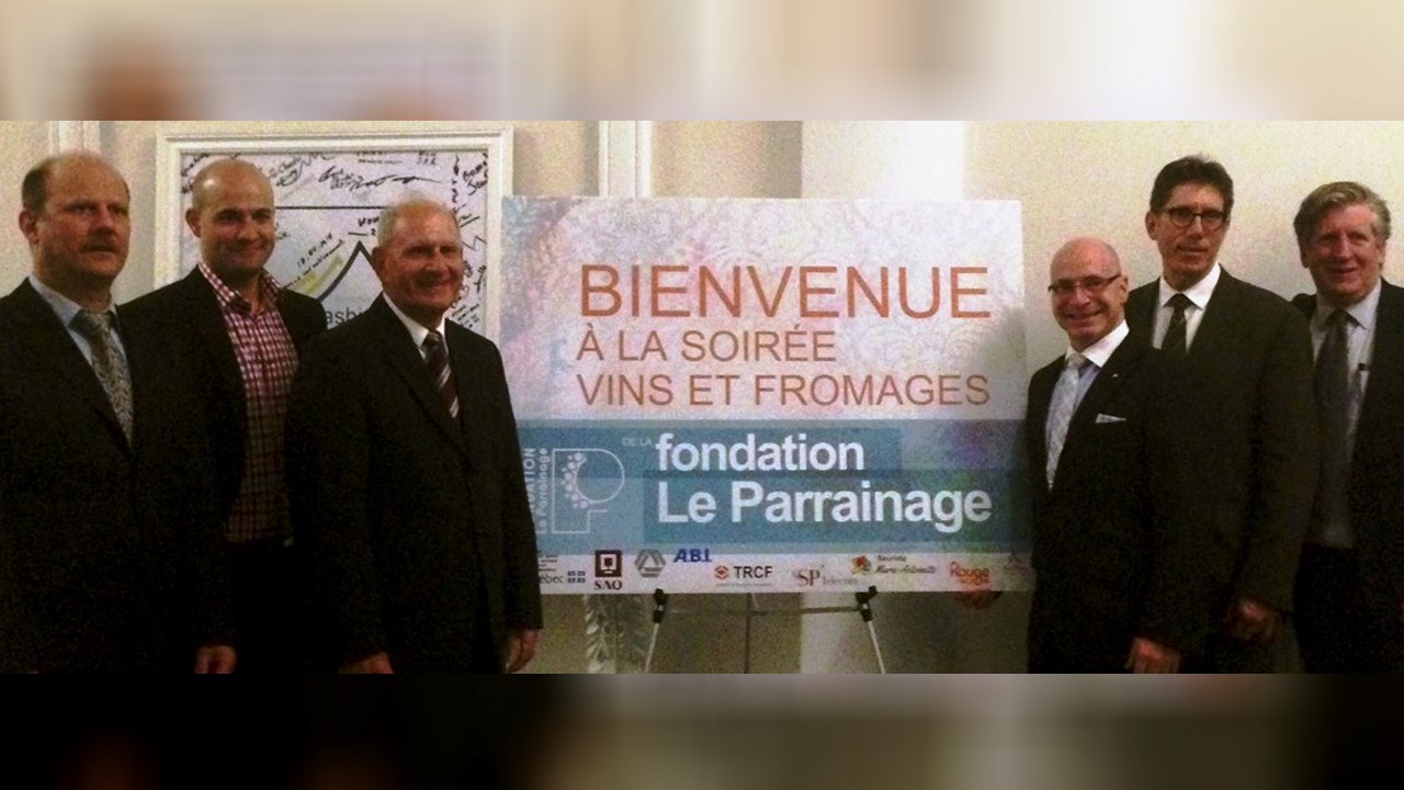 La Fondation le Parrainage amasse 14 000 $ lors de sa soirée Vins et fromages
