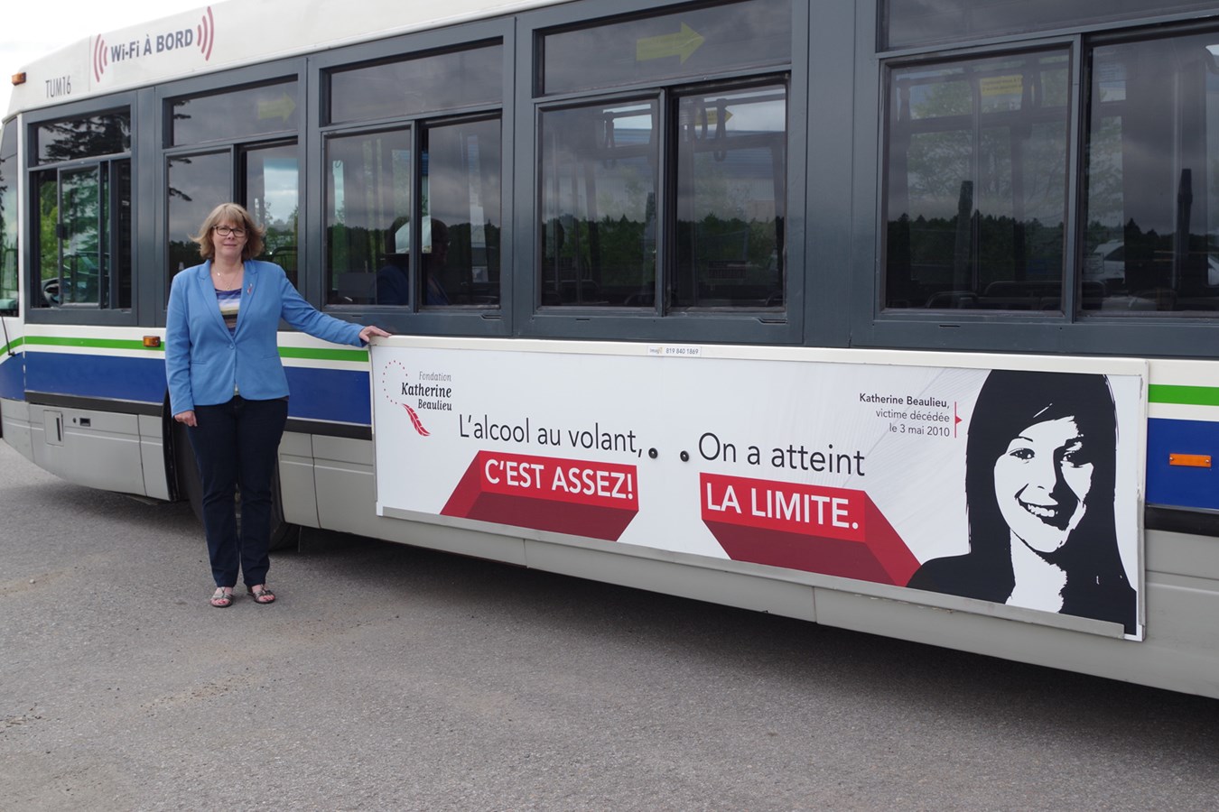 Madame Lise Lebel, Présidente de la Fondation Katherine Beaulieu