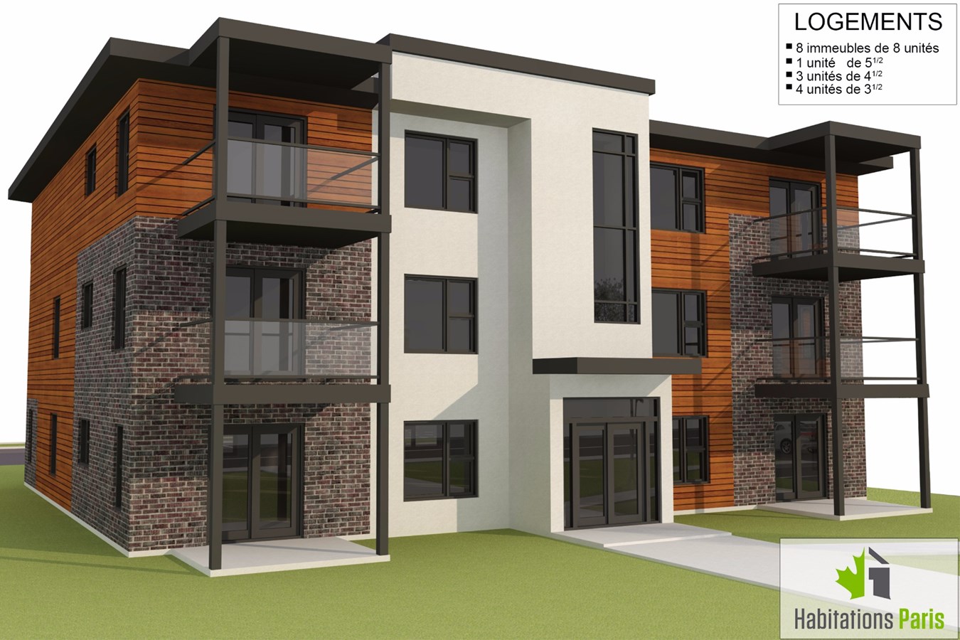 Les Habitations Paris et Frères investissent  plus de 100 M$ au District 55
