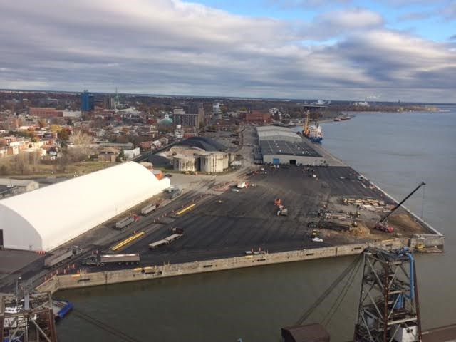 Le nouveau terminal 13 du Port de Trois-Rivières bientôt terminé