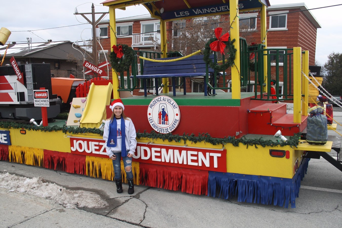 Une adolescente amputée de Trois-Rivières conseille aux enfants de se tenir loin des machines dangereuses
