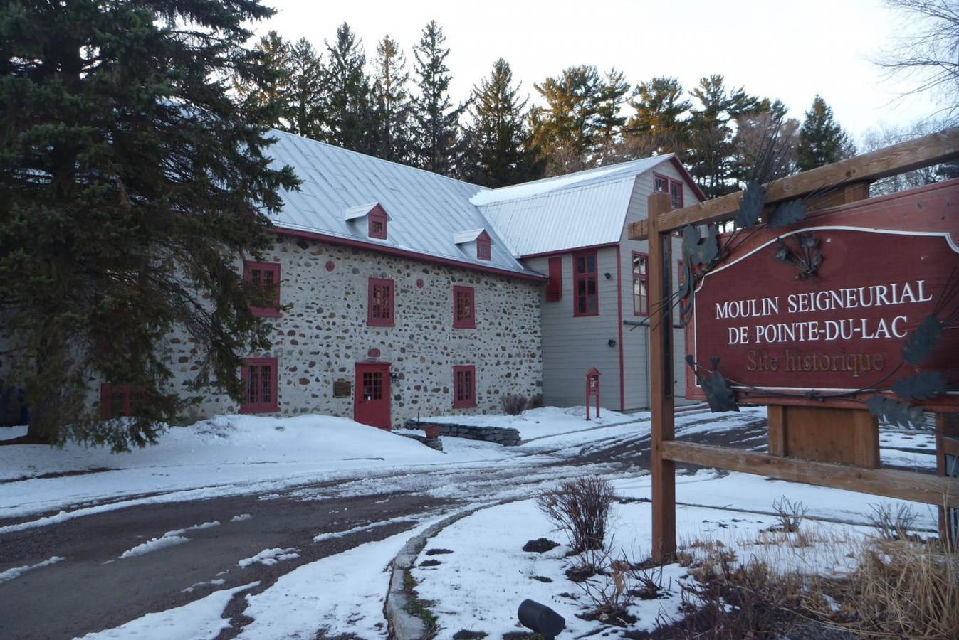 Travaux d’assainissement dans le boisé du Moulin seigneurial de Pointe-du-Lac