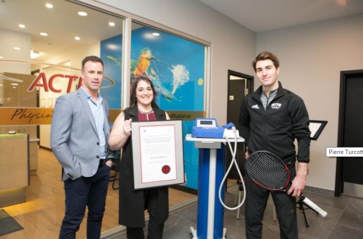 La clinique Physiothérapie Activ ouvre une 2e succursale au Tennis 3R