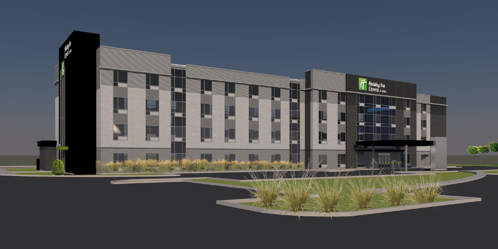 Holiday Inn Express & Suites Trois-Rivières : C’est débuté ! 