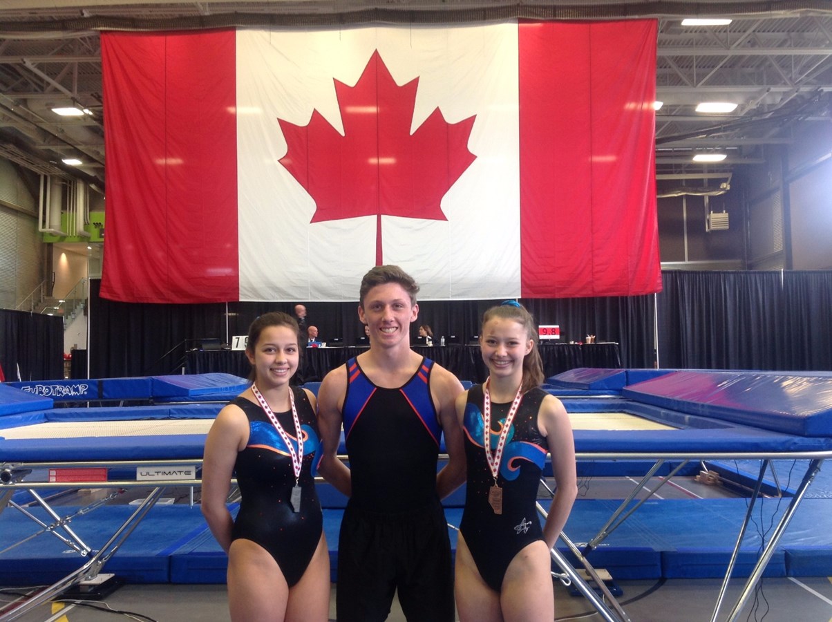 Sara-Jade Berthiaume, Julien Rousseau et Anouk Berthiaume