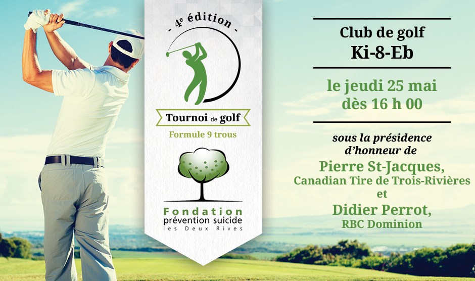Le tournoi de golf pour la vie accueille deux présidents d’honneur
