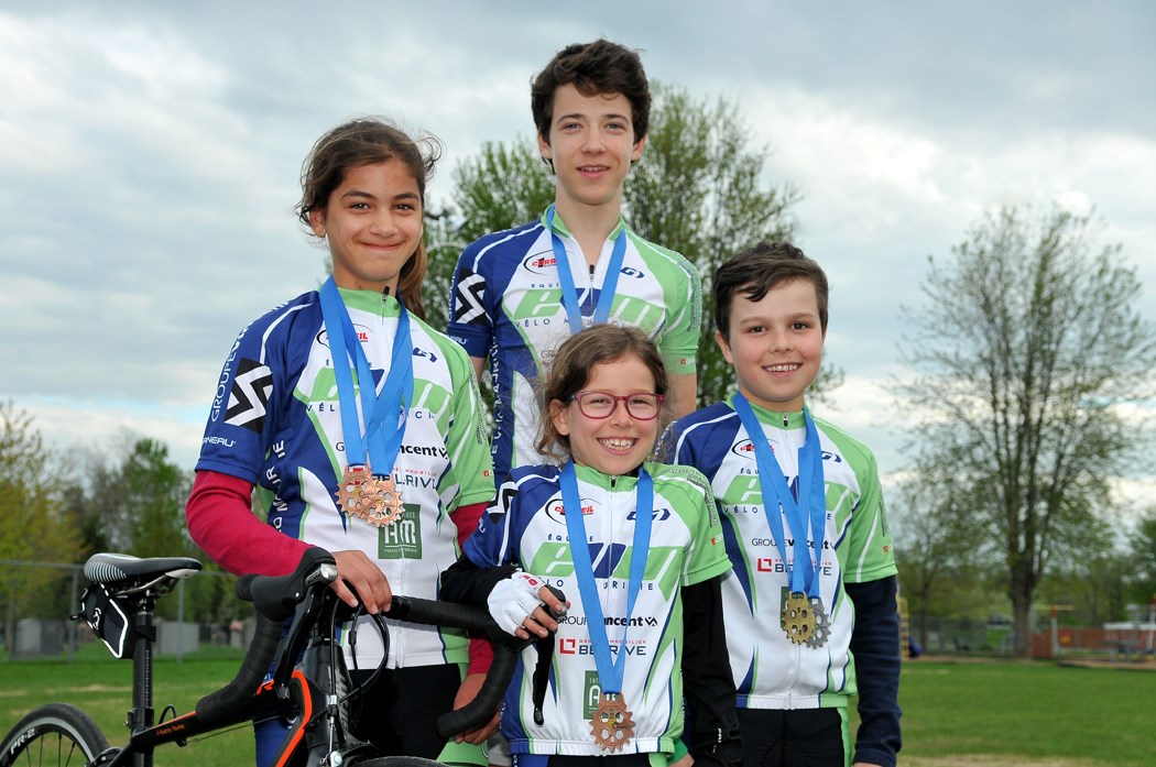 Un début fructueux pour l’Équipe Vélo Mauricie !! 